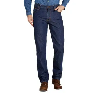 Wrangler Texas Stretch Jeans - Dark Stone Blue - 28 - 32