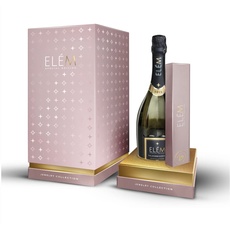 ELÈM Prosecco DOCG Superiore -Schaumwein trocken - Italien Wein Prosecco (1 x 0.75l) in einer luxuriösen Geschenkbox mit Tennisarmband