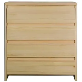 Kommode Sideboard Schrank Echtholz Neu Anrichte JVmoebel - Beige