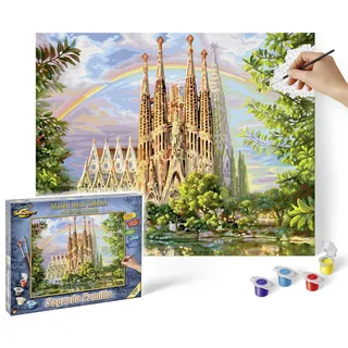 Schipper 609130914 Malen nach Zahlen Sagrada Familia