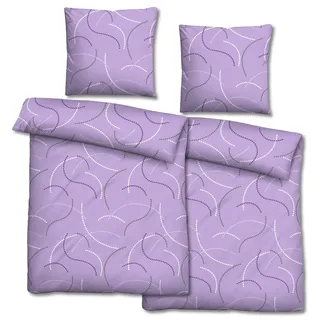 sleezzze Mikrofaser Rosa 135 x 200 cm + 80 x 80 cm