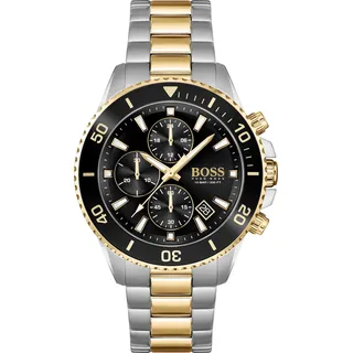 Boss - Armbanduhr - Herren - Quarz - Admiral - 1513908 - Silber, Gold, Schwarz