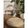 Rund Ø 240 Beige/Weiß