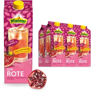 Pfanner Eistee Granatapfel, Zitrone 6x 2,0 l)