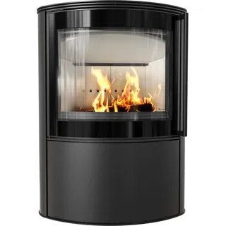 Kratki BJORN Stahl Schwarz/Abdeckplatte Weiß