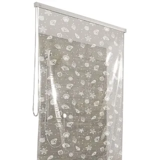 KLEINE WOLKE Duschrollo 128 x 240 cm weiß