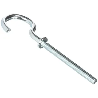 Molly m64406-xj Haken Rund Ø 4 x 40 mm, grau, 6-teiliges Set