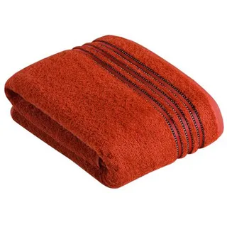 Vossen Badetuch , Orange , Textil , Uni , 150x100 cm , ISO 9001, Fkt, Made in Austria, Oeko-Tex® Standard 100 , Heimtextilien, Badtextilien, Badetücher