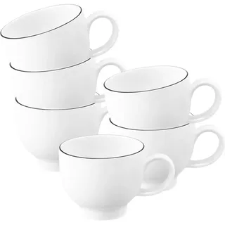 SELTMANN WEIDEN Espressotasse 0,09 l Schwarz 6 St.