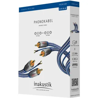 in-akustik Phonokabel RCA - RCA 1,5m (00405115)