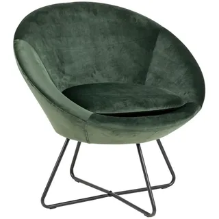 Livetastic Sessel , Dunkelgrün , Metall , 82.0x79.0x72.5 cm , Wohnzimmer, Sessel, Polstersessel
