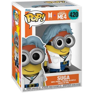 Funko Pop! Rocks: Vinyl Figur BTS als Minion Suga