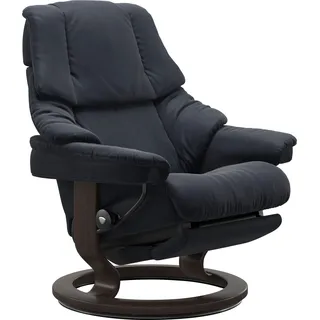 Stressless® Relaxsessel »Reno«, elektrisch verstellbar, optional 2-motorisch, Größe M & L, blau