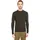 Round-Neck Sweater Oliv-Dunkelgrün XS