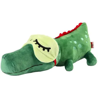 Fisher-Price kuscheliger Plüschtier - Krokodil, schlafend, 30 cm