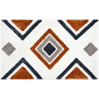 Schöner Wohnen Badteppich Barbados Schwarz 110 x 67 cm