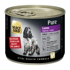 SELECT GOLD Pure Adult Lamm 12x200 g
