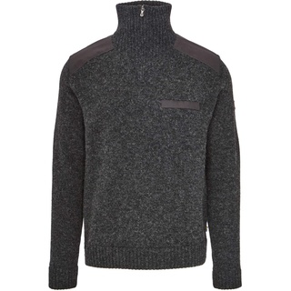 Fjällräven Koster Sweater M Herren - Wollpullover - grau|schwarz