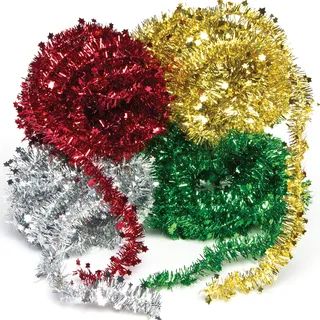 Baker Ross AF837 Lametta-Girlande, sortiert