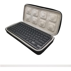 MotuTech Robuste Handtasche, tragbar, für Logitech MX Keys Mini Keyboard, kabellose Tastatur, kratzfest, Kollisionsschutz
