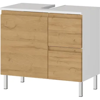 Germania Waschbeckenunterschrank Torrance 60 x 56 cm Weiß