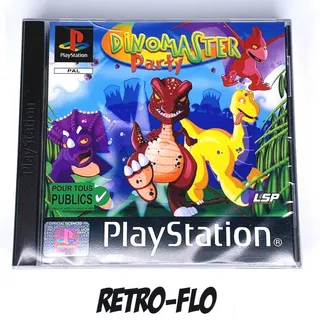 DinoMaster Party - Spiel PS1 Sony Playstation 1 - NEU - Selten