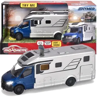 Majorette - Mercedes Wohnmobil - 19 cm - Türen zum Öffnen - Ton und Licht