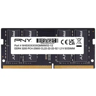 PNY Performance, 16 GB, 1 x 16 GB, DDR4, 260-pin SO-DIMM