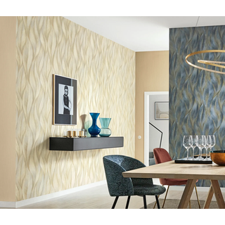 Vliestapete FASHION FOR WALLS "Guido Maria Kretschmer - Fashion for Walls", beige (creme), B:0,53m L:10,05m, Vinyl, Vlies, Tapeten, Vliestapete, GMK, Floral