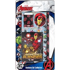 Marvel, Grusskarte + Briefpapier, Briefpapier-Set Avengers, 5-tlg.