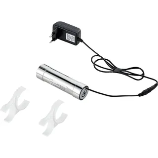 Vevor UV-Wasserreiniger 8 W 3,785 L/min vielseitiger Ultraviolett-Wasserreinigerfilter mit Edelstahlgehäuse, UV-Wasserfilter für das ganze Haus mit Quarzhülle, geeignet zum Duschen/Reinigen