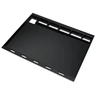 Weber Grillplatte 57,5 x 44 cm Metall, Gusseisen schwarz