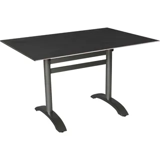 Acamp Klapptisch Rechteckig Anthrazit-Cemento 120 cm x 80 cm