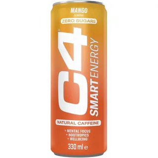 C4 Smart Energy (12x330ml) Mango