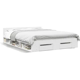VidaXL 3280769, Weiß, 138 cm, 193 cm, 45 cm, 1350 x 1900 mm, 1 Stück(e) - Weiß