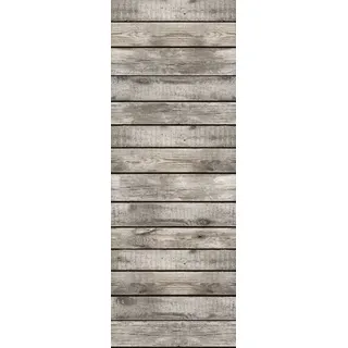 Queence Vinyltapete »Evert« Holz Motiv Retro bedruckt gemustert glatt 90x250cm, selbstklebend, kinderleichte Anbringung,, Sticker, braun