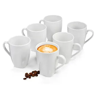 sänger Kaffeetasse 0,35 l Weiß 6 St.