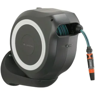 Gardena Wand-Schlauchbox RollUp M 20 m grau