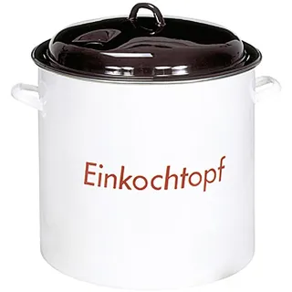 Krüger Einkochtopf 27 l Weiss