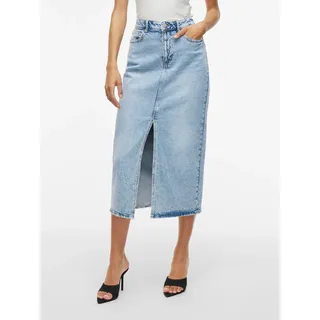 VILA Jeansrock Damen Blau 38