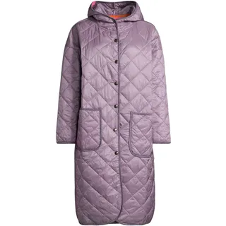 Steppmantel SALZHAUT "Steppmantel HUSNA", Damen, Gr. L, lila, Obermaterial: 60% Polyester PES. 40% Nylon NY., Mäntel Steppmantel