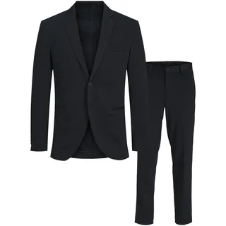 JACK&JONES Herren JJEJAXON Jersey Suit Anzug, Dark Navy/Fit:Slim FIT, 54