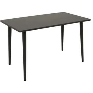 DEGAMO Denver Gartentisch 120 x 70 x 73 cm Anthrazit