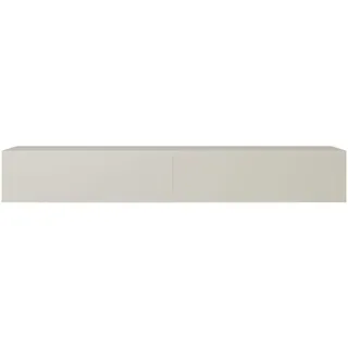Selsey BISIRA - TV-Möbel 200 cm grau / beige - Beige