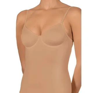 BH-Hemd NINA VON C. "BH Hemdchen Secret Soft & Shape", Damen, Gr. 80, Cup D, beige (caramel), Obermaterial: 85% Polyamid PA. 15% Elasthan EL., BHs BH-Hemd