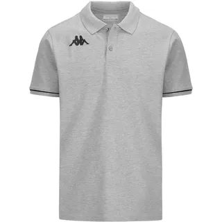 Kappa Barli Kurzarm-poloshirt Grau XL Mann Grau XL - Grau