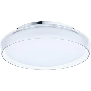 Paulmann Luena 1 rund Chrom, Glas