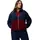Full Zip Fleece Collegiate Navy/Braun XL