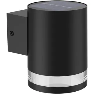 Philips Außenwandleuchte Kunststoff 12,2 cm Solar 1,5 W schwarz