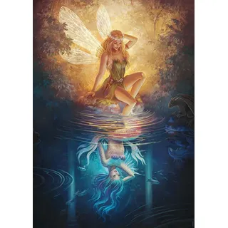 Nathan - Puzzle 1500 Teile - Das Spiegelbild der Fee - Erwachsene und Kinder ab 14 Jahren - Hochwertiges Puzzle - Künstler-Kollektion - 12000934